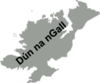 Map Of Donegal Clip Art